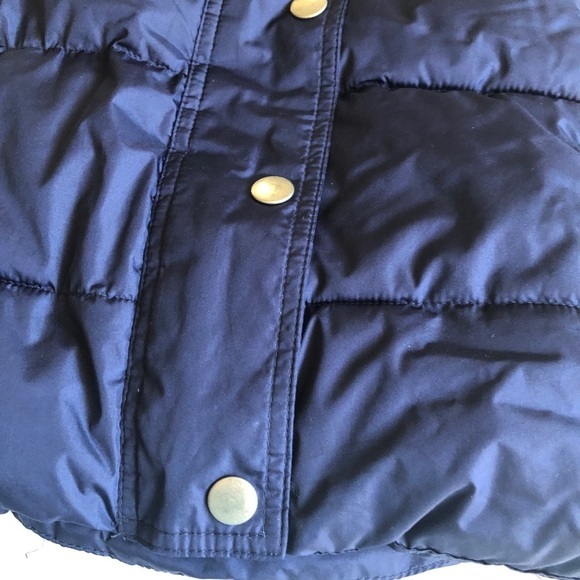 Old Navy dark blue Puffer Vest XS Like New! - Picture 3 of 10